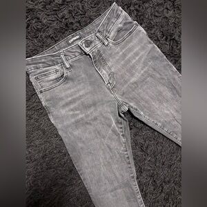 Express Charcoal Denim Pants